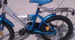 Bicykel detský 16’ BMX „Tornado“ nový svetlo-modrý